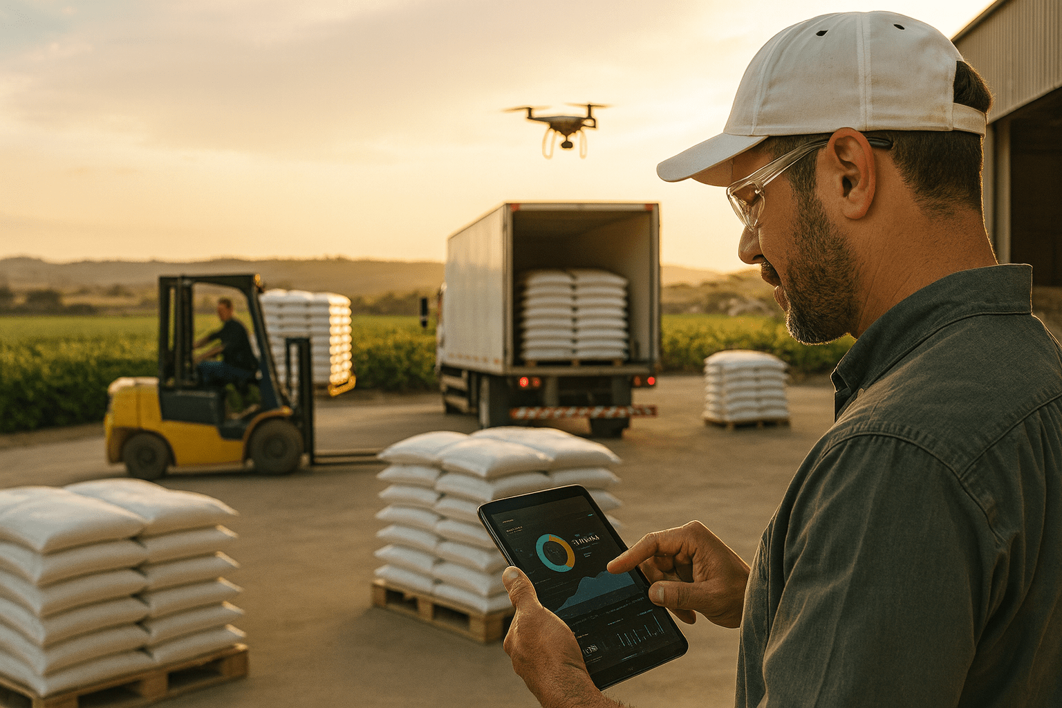 Anúncios pagos segmentados por cultura e região mostrando como marketing digital pode aumentar as vendas dos distribuidores de fertilizantes.